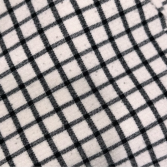 CAbi Black & White Windowpane Trouser Dress Pants - Picture 12 of 12